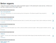 Tablet Screenshot of betterorgasms.blogspot.com