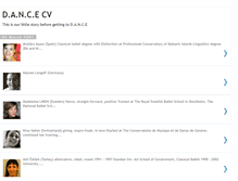 Tablet Screenshot of dance-across-europe-1-cv.blogspot.com