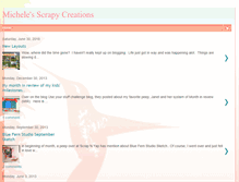 Tablet Screenshot of michelesscrapycreations.blogspot.com