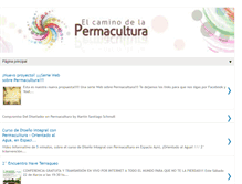 Tablet Screenshot of elcaminodelapermacultura.blogspot.com