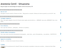 Tablet Screenshot of anestesiaumuarama.blogspot.com