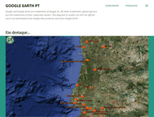 Tablet Screenshot of googleearthpt.blogspot.com