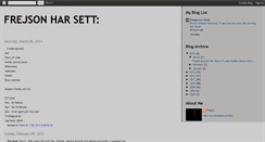 Desktop Screenshot of frejson.blogspot.com