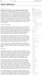 Mobile Screenshot of directreference.blogspot.com