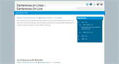 Desktop Screenshot of opinionsantaneca.blogspot.com