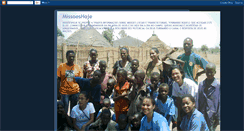 Desktop Screenshot of missoeshoje.blogspot.com