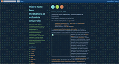 Desktop Screenshot of nanobiomech.blogspot.com
