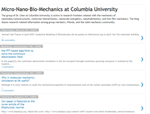 Tablet Screenshot of nanobiomech.blogspot.com