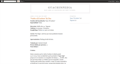 Desktop Screenshot of guachinpedia.blogspot.com