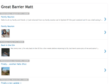 Tablet Screenshot of greatbarriermatt.blogspot.com