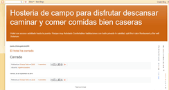 Desktop Screenshot of casadecampocoloma.blogspot.com