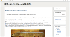 Desktop Screenshot of fundacioncepasnoticias.blogspot.com