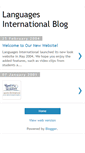 Mobile Screenshot of languagesint.blogspot.com