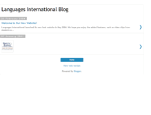 Tablet Screenshot of languagesint.blogspot.com