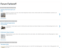 Tablet Screenshot of forum-farbstoff.blogspot.com