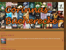 Tablet Screenshot of corinnas-buecherecke.blogspot.com