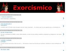 Tablet Screenshot of exorcismico.blogspot.com