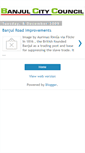 Mobile Screenshot of banjulcitycouncil.blogspot.com