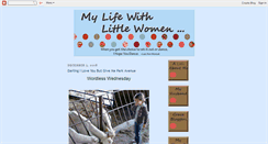 Desktop Screenshot of littlewomenmomma.blogspot.com