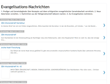 Tablet Screenshot of evangelisation.blogspot.com