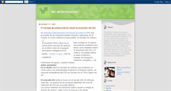 Desktop Screenshot of no-deforestacion.blogspot.com