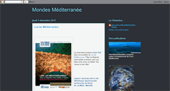 Desktop Screenshot of mondesmediterranee.blogspot.com