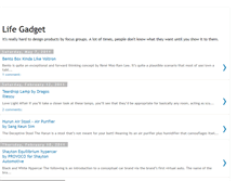 Tablet Screenshot of easy-life-gadget.blogspot.com