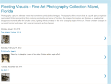 Tablet Screenshot of fleetingvisuals.blogspot.com