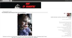 Desktop Screenshot of hintofdementia.blogspot.com