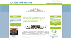 Desktop Screenshot of alcazababadajoz.blogspot.com