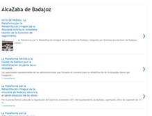 Tablet Screenshot of alcazababadajoz.blogspot.com