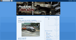 Desktop Screenshot of losautoschocados.blogspot.com