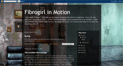 Desktop Screenshot of fibrogirlinmotion.blogspot.com