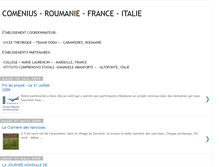 Tablet Screenshot of comenius-ro-fr-it.blogspot.com