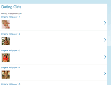 Tablet Screenshot of dating-girls11.blogspot.com