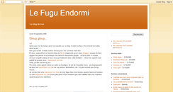 Desktop Screenshot of fuguendormi.blogspot.com