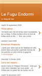 Mobile Screenshot of fuguendormi.blogspot.com