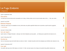 Tablet Screenshot of fuguendormi.blogspot.com