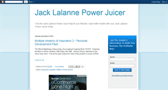 Desktop Screenshot of jacklalannepower-juicer.blogspot.com