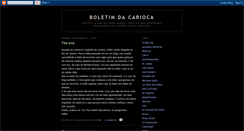 Desktop Screenshot of boletimdacarioca.blogspot.com