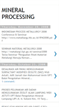 Mobile Screenshot of mineral-processing.blogspot.com