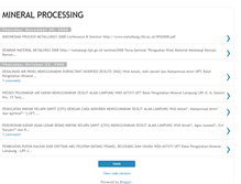 Tablet Screenshot of mineral-processing.blogspot.com