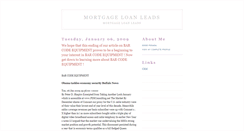 Desktop Screenshot of mortgage-loan-leads-742.blogspot.com