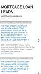 Mobile Screenshot of mortgage-loan-leads-742.blogspot.com
