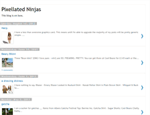Tablet Screenshot of pixellatedninjas.blogspot.com
