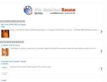 Tablet Screenshot of biodaehansauna.blogspot.com