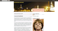 Desktop Screenshot of desde-alemania.blogspot.com