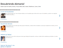 Tablet Screenshot of desde-alemania.blogspot.com