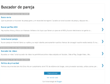 Tablet Screenshot of buscador-parejas.blogspot.com