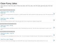 Tablet Screenshot of clean-funnyjokes.blogspot.com